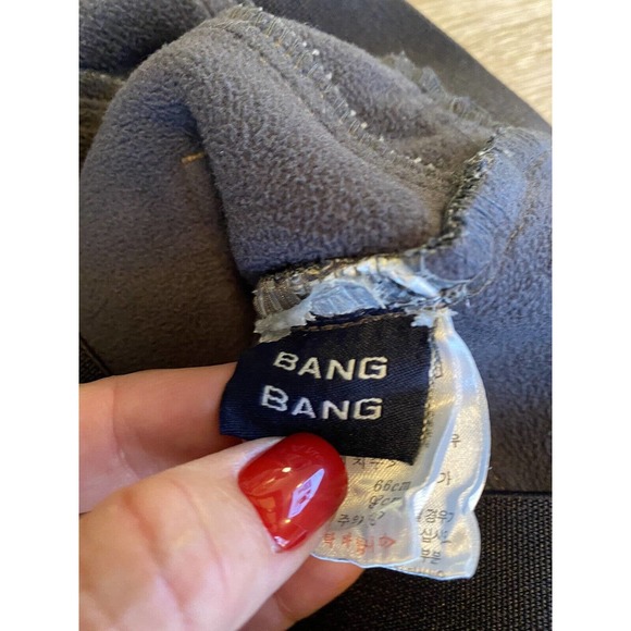 Bangbang Original jeans fleece lined pull on elastic waist dark wash 26X28 women - Picture 5 of 6